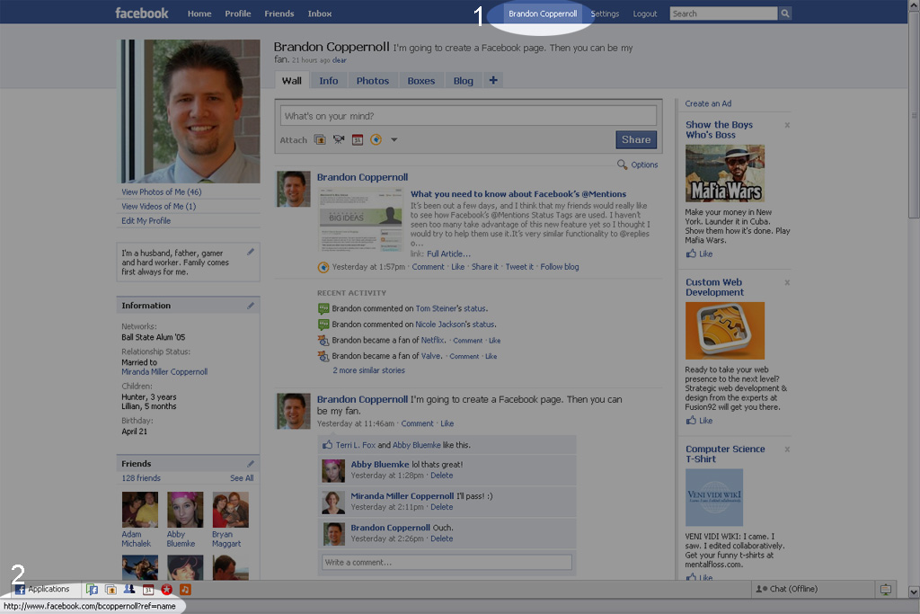 vanity-url-example Click to view example of vanity URL.