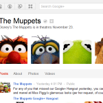 Google+ Muppets