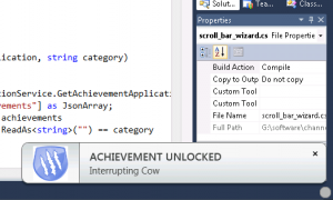 Visual Studio Achievements Beta