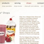 Haagen-Dazs Shoppe Company | site.com | Brandon Coppernoll